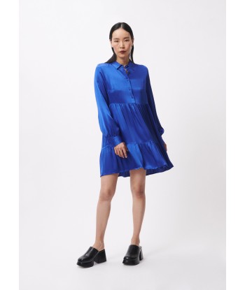 Robe FATIMA Bleu electrique solde