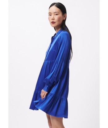 Robe FATIMA Bleu electrique solde