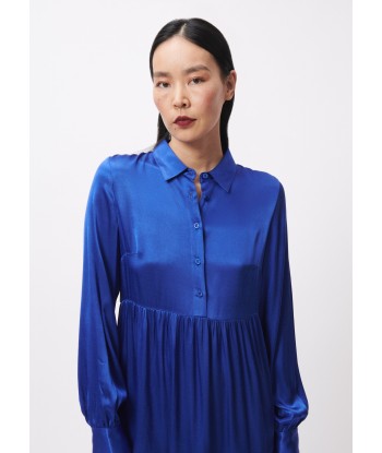 Robe FATIMA Bleu electrique solde