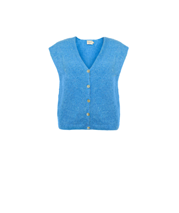 Gilet NEVY Bleu electrique une grave pollution 