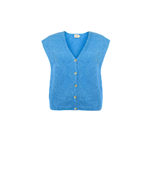 Gilet NEVY Bleu electrique une grave pollution 