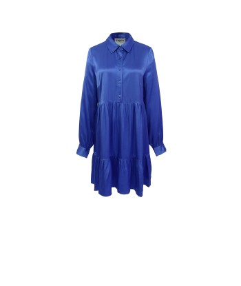 Robe FATIMA Bleu electrique solde