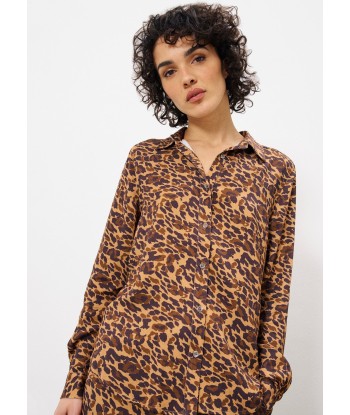 Chemise CYLLIA Frnch fauna brillant des détails fins