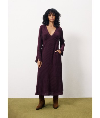 Robe LISNA Bordeaux pas cher 