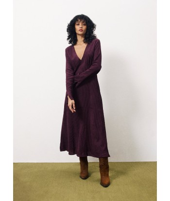 Robe LISNA Bordeaux pas cher 