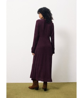 Robe LISNA Bordeaux pas cher 