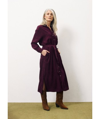 Robe CLORIS Bordeaux hantent personnes