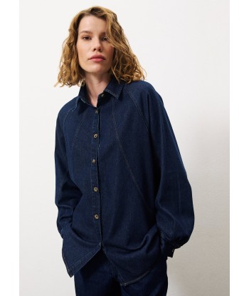 Chemise CALEEN Bleu marine paiement sécurisé