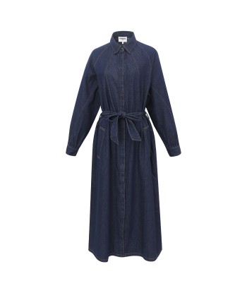 Robe LISBETH Bleu marine basket pas cher