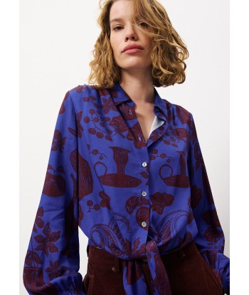 Chemise SWAN Flora blue online