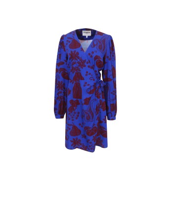 Robe BAKHTA Flora blue la livraison gratuite