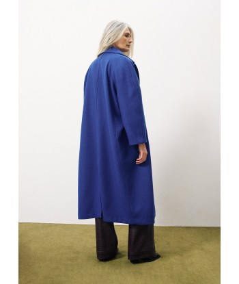 Manteau DELPHINA Bleu electrique du meilleur 