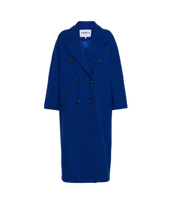 Manteau DELPHINA Bleu electrique du meilleur 