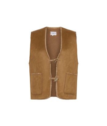 Gilet BANEL Camel le concept de la Pate a emporter 