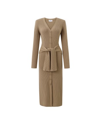 Robe MARGAUX Camel livraison et retour toujours gratuits