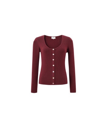 Pull AINOA Bordeaux Par le système avancé 