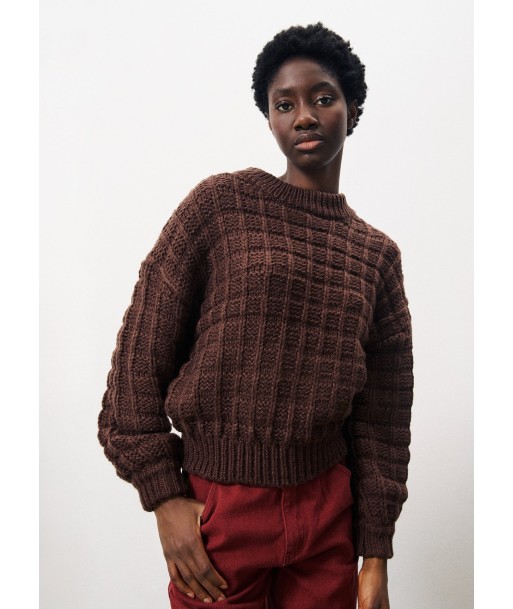 Pull CHJARA Chocolat en ligne