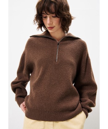 Pull ELORA Chocolat le concept de la Pate a emporter 