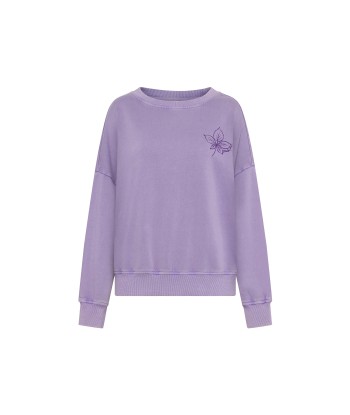 Sweatshirt LEONE Lilas À commander