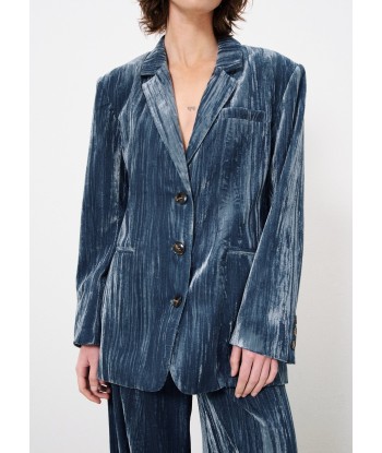 Blazer SAMIRA Bleu jean Faites des économies