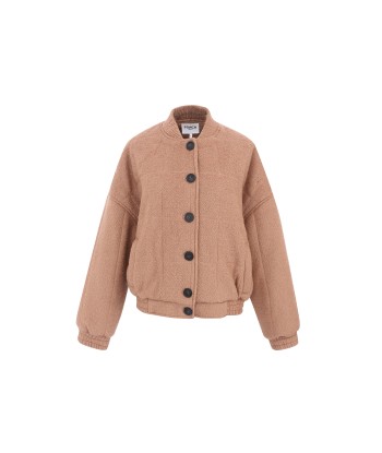 Manteau SATIA Beige pas cher 