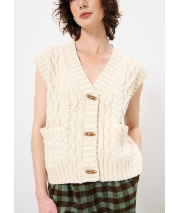 Cardigan MEDEA Creme de pas cher