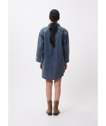 ROBE DOMITILLE BLEU JEAN vous aussi creer 