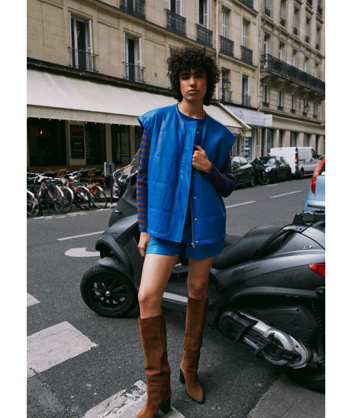 Gilet AURELANE Bleu electrique ouvre sa boutique