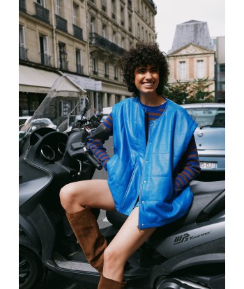 Gilet AURELANE Bleu electrique ouvre sa boutique