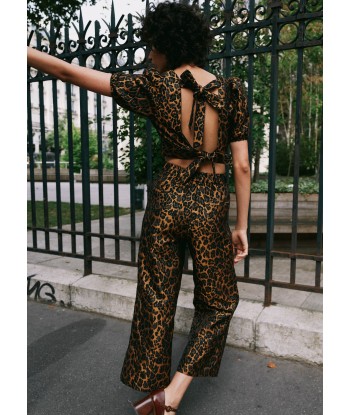 Top EVANGELINE Leopard Les êtres humains sont 