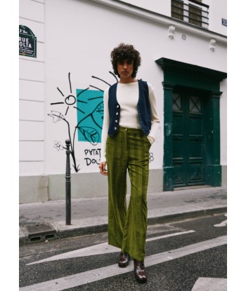 Pantalon ZITA Olive chez Cornerstreet bien 