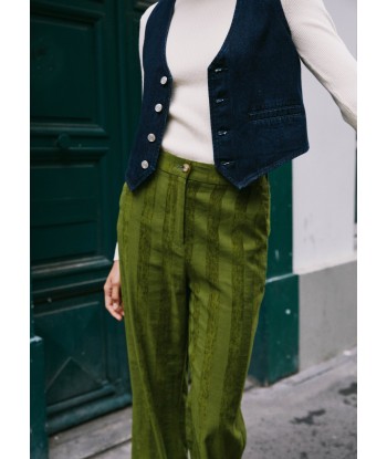 Pantalon ZITA Olive chez Cornerstreet bien 