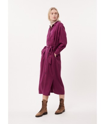 ROBE ADENISSE AUBERGINE À commander