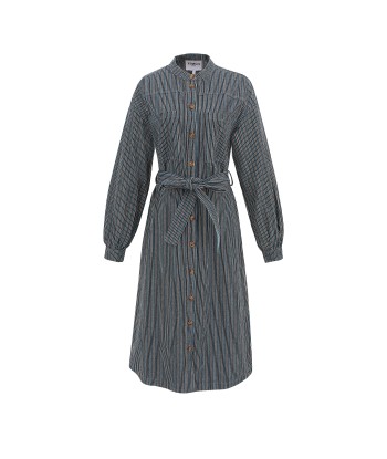 ROBE LISE BLEU MARINE soldes