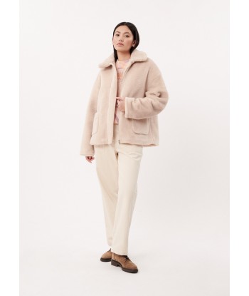 MANTEAU LONNIE CREME Fin de série