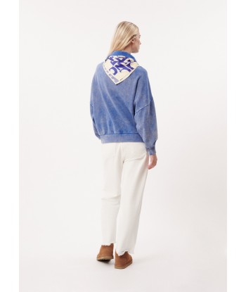 SWEATSHIRT SALLY BLEU AZUR 50-70% off 