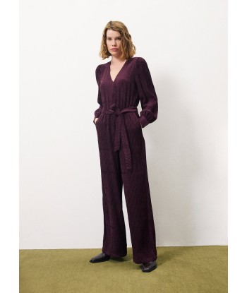 Combi-pantalon MADLEEN Bordeaux destockage