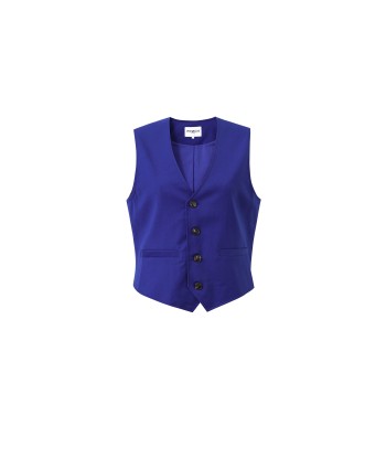 Gilet costume ALIX Bleu electrique Livraison rapide