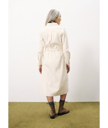 Robe CLOTILDA Creme Comparez plus de prix