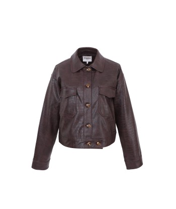 Veste CALIXA Chocolat pas cher chine