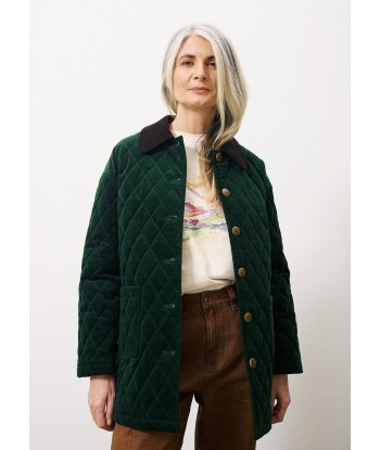 Manteau LAIA Vert foret livraison gratuite