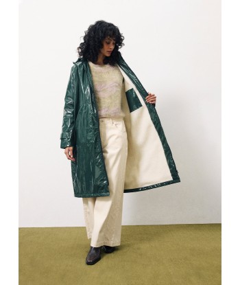 Manteau MATHELINE Vert foret Fin de série