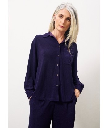 Chemise CARLA Violet Véritable concentré