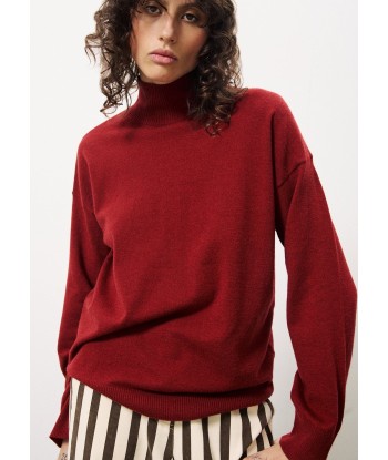 Pull NOURE Bordeaux les ctes