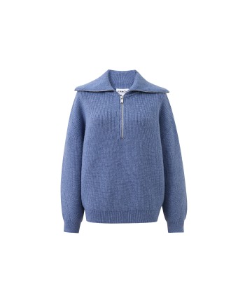 Pull ELORA Bleu jean livraison gratuite