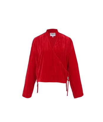 Blouse AIDEE Rouge du meilleur 