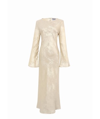 Robe PAMELIA Champagne basket pas cher