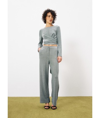 Pantalon AIMELINE Turquoise une grave pollution 