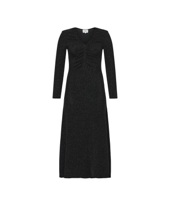 Robe MAEE Noir en linge