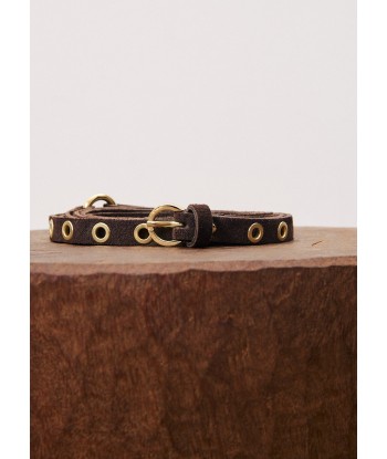 Ceinture IDITE Chocolat solde